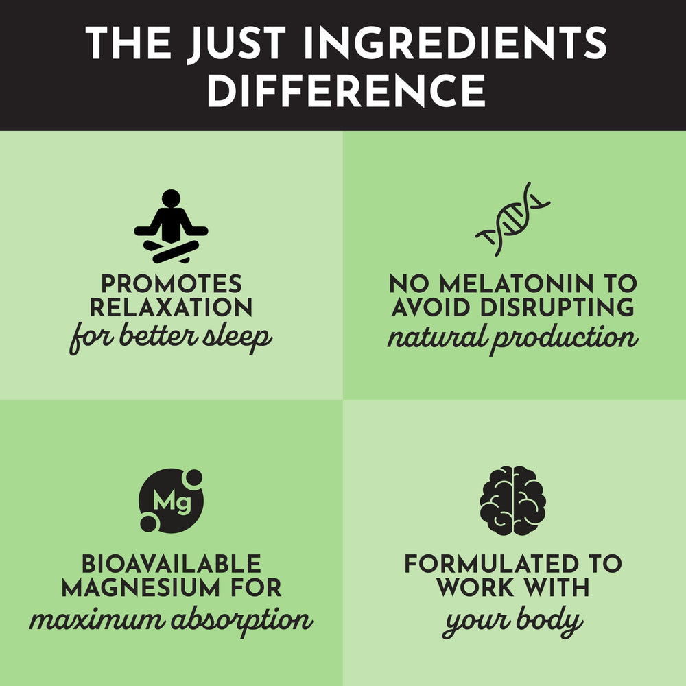 JUST INGREDIENTS Strawberry Limeade Nighttime Relax travel-friendly package for trips.