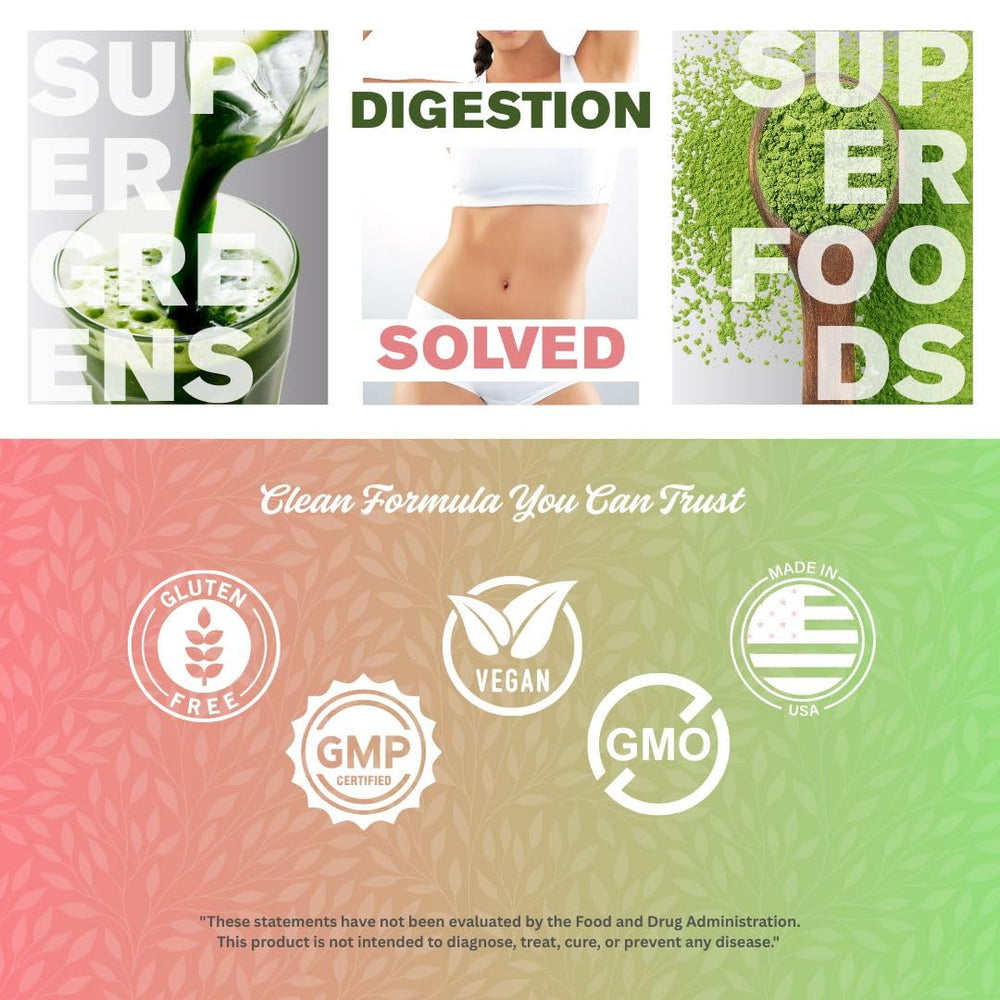 Just Ripe Nutrition Field of Greens powder added to smoothie or water