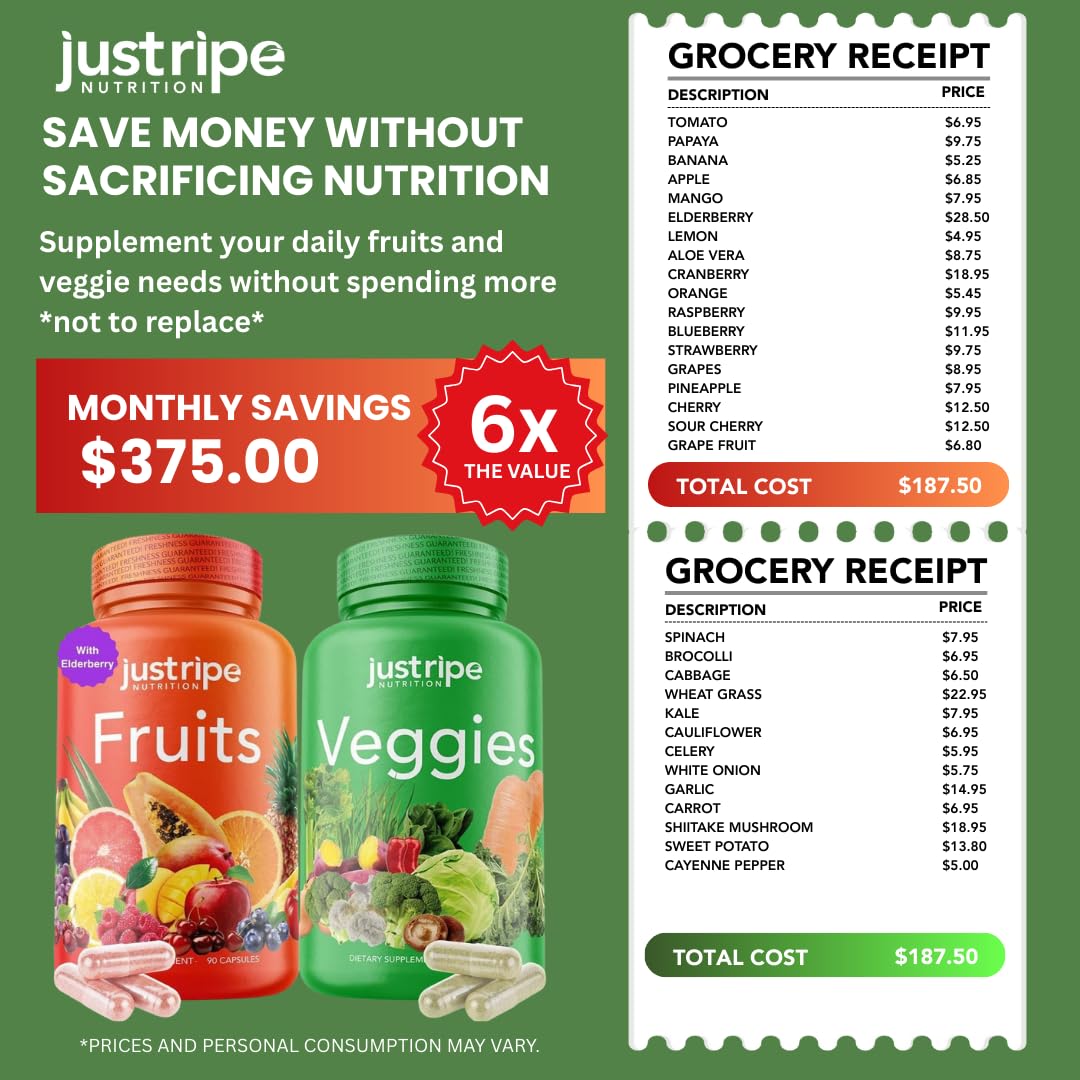Just Ripe Nutrition vegan non-GMO seal on bottle