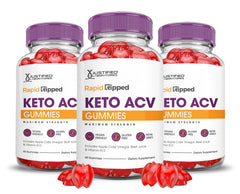 Justified Laboratories Rapid Ripped Keto ACV Gummies bottle front for everyday wellness.