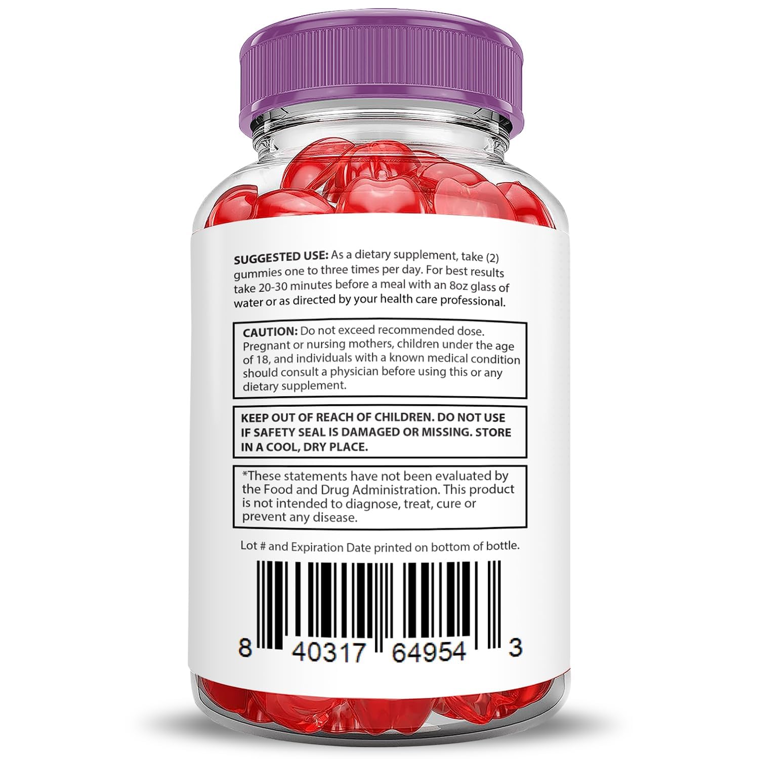 Justified Laboratories vegan non-GMO gluten-free gummy status supports dietary needs.