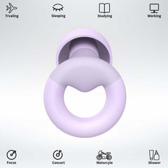 JUSTRVN con siete puntas de silicona para ajuste personalizado.