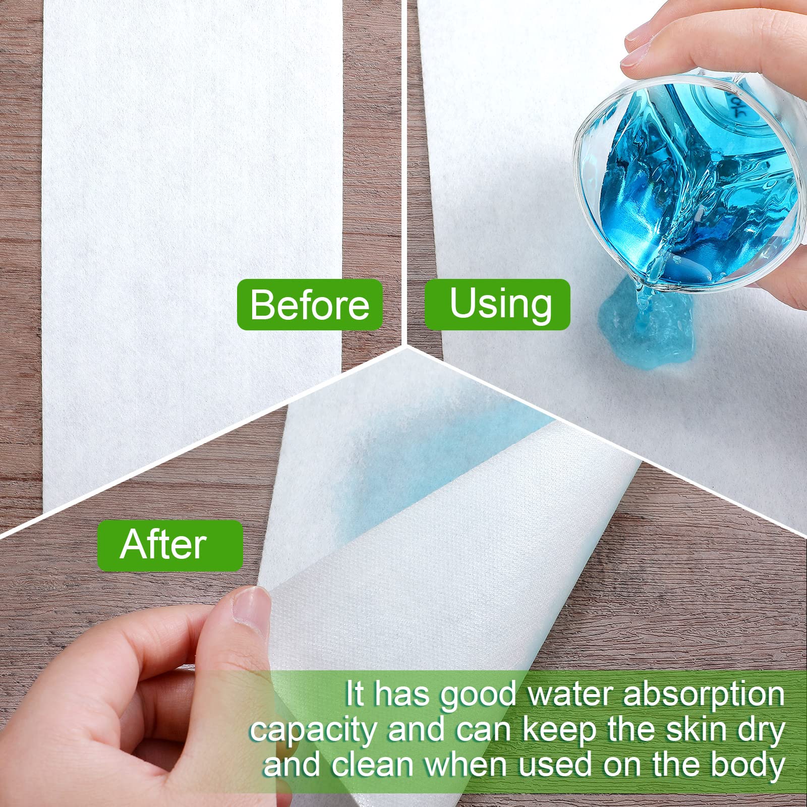 Foldable design of Jutom dry sheet adapts to body shape