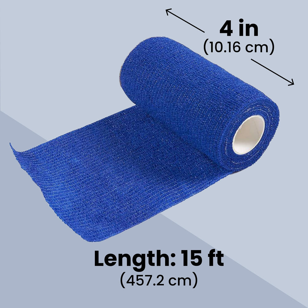 Juvale bandage wrap used on a dog's leg for gentle support