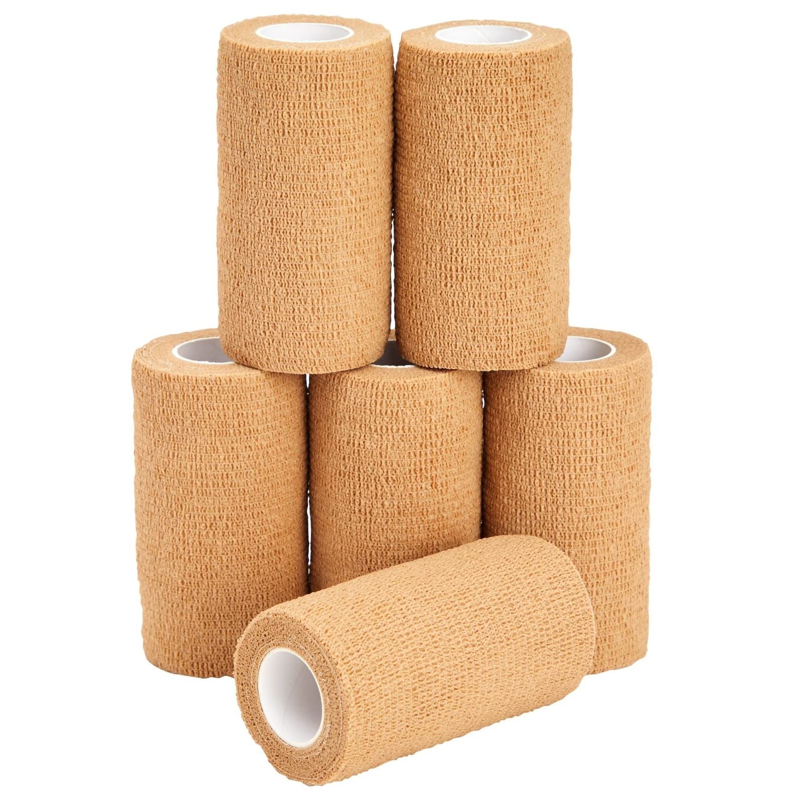 Juvale cohesive wrap demonstrating winter support with skin-friendly comfort