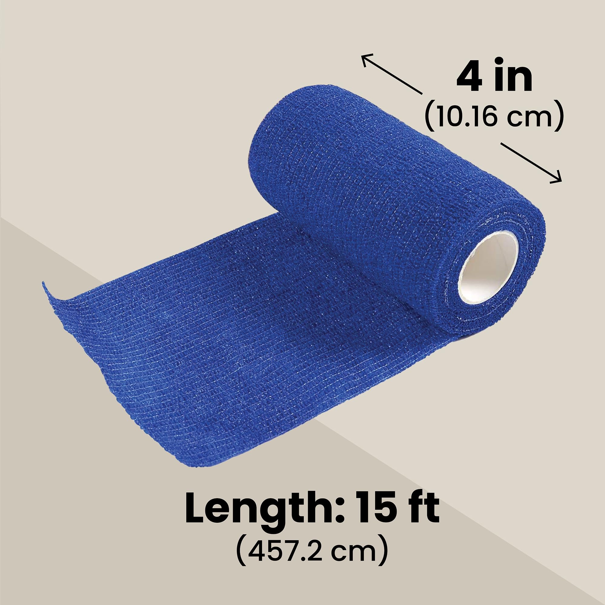 Juvale non-woven fabric bandage that sticks to itself without skin contact