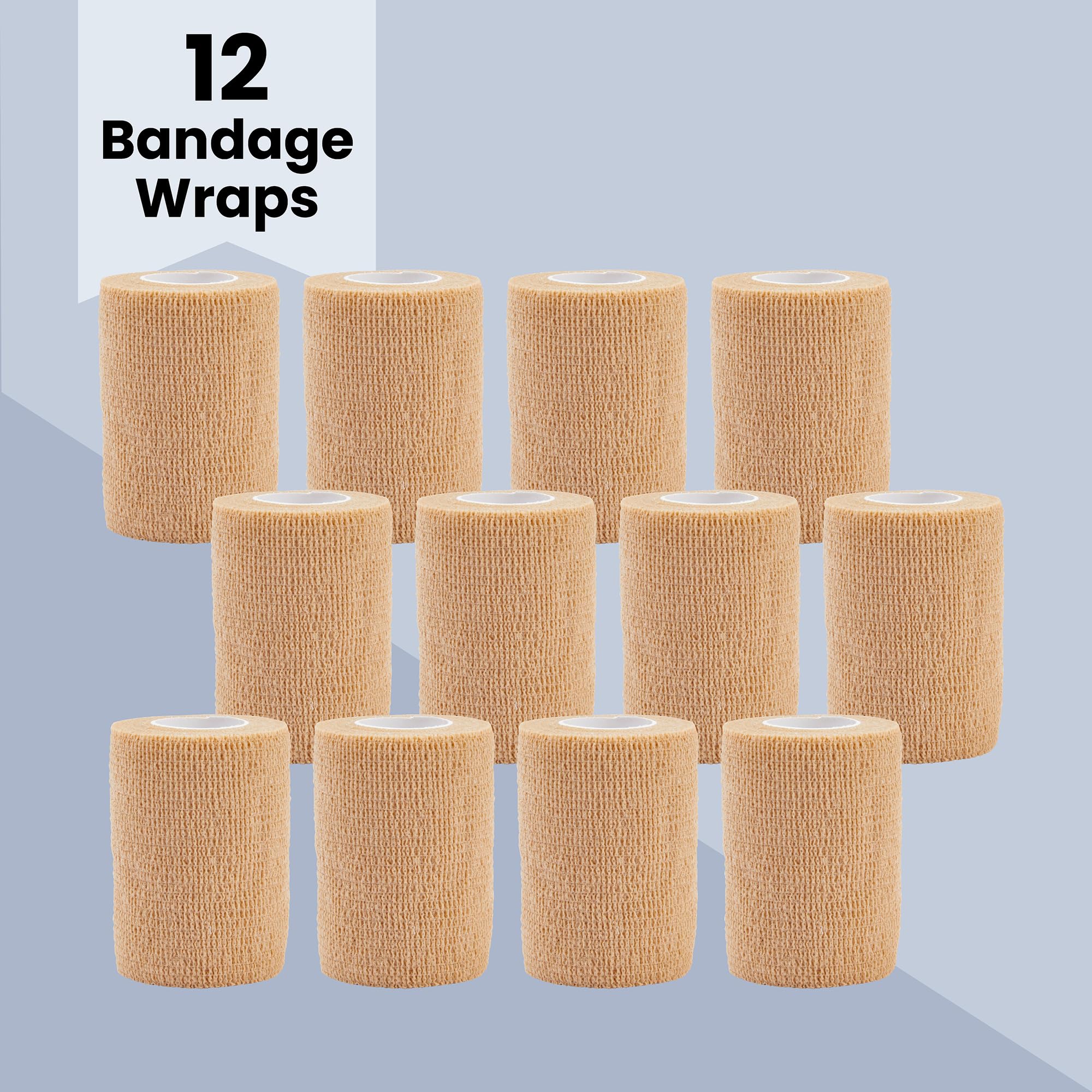 Juvale skin-friendly wrap on wrist offers gentle grip for active use