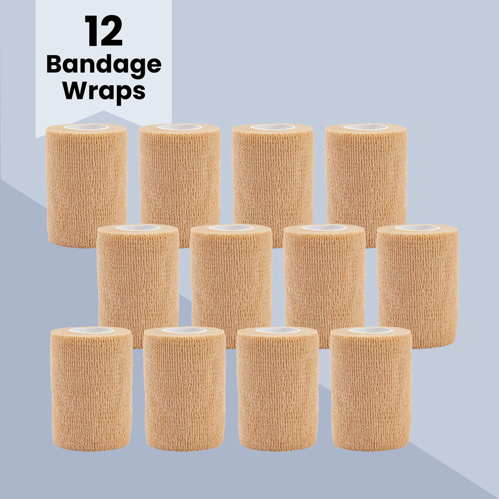 Juvale skin-friendly wrap on wrist offers gentle grip for active use