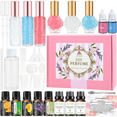 JUYRLE perfume making kit box and tools for at-home fragrance crafting