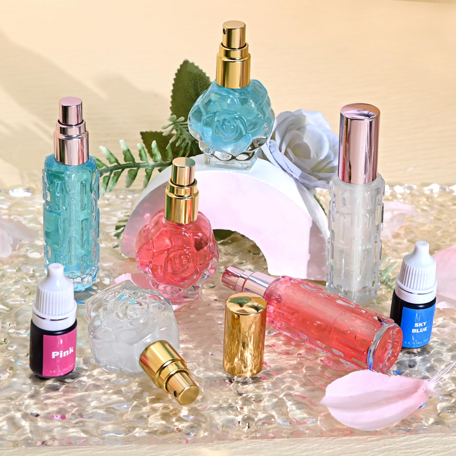 JUYRLE pigments and test papers for color and scent testing