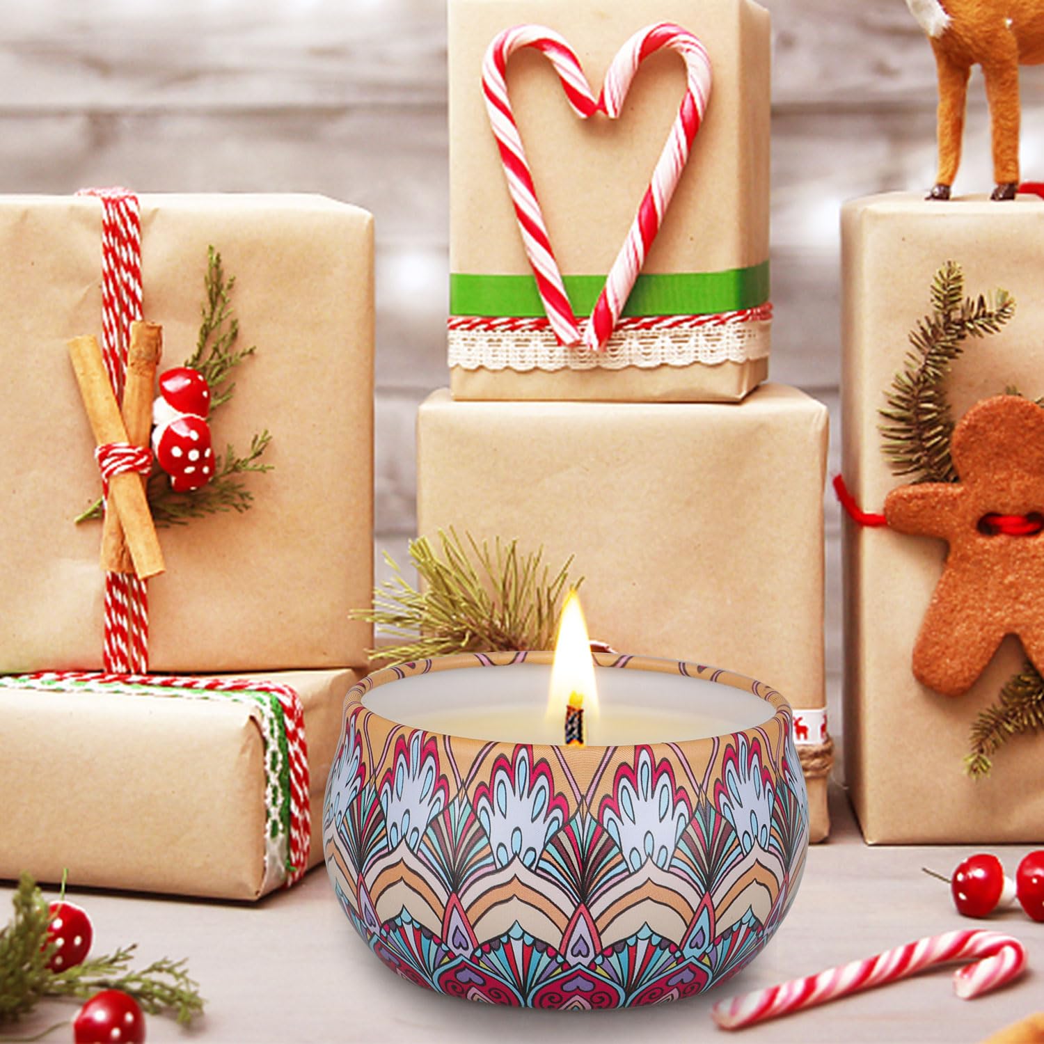 JXDLSQ candles suit spas, yoga studios, bedrooms, bathrooms, and table decor for ambience