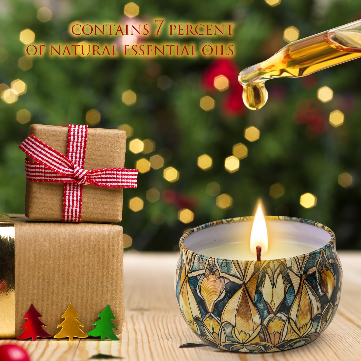 JXDLSQ Clove candle offers spicy warmth for gatherings