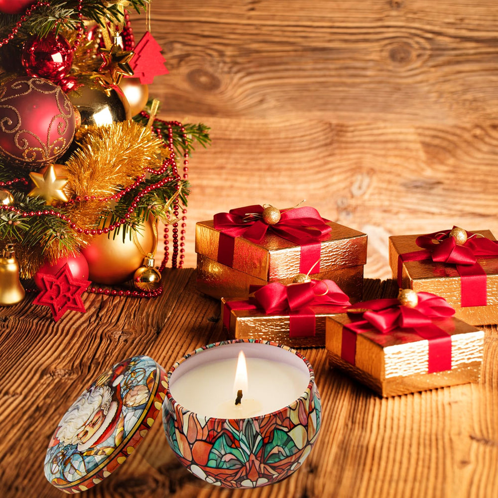 JXDLSQ Gingerbread candle enhances holiday mood