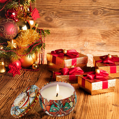 JXDLSQ Gingerbread candle enhances holiday mood