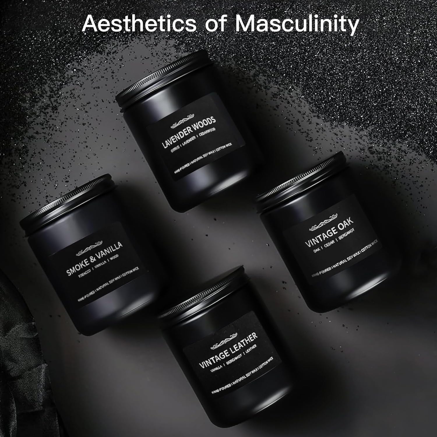 JXDLSQ black container emphasizes masculine aesthetics in home décor