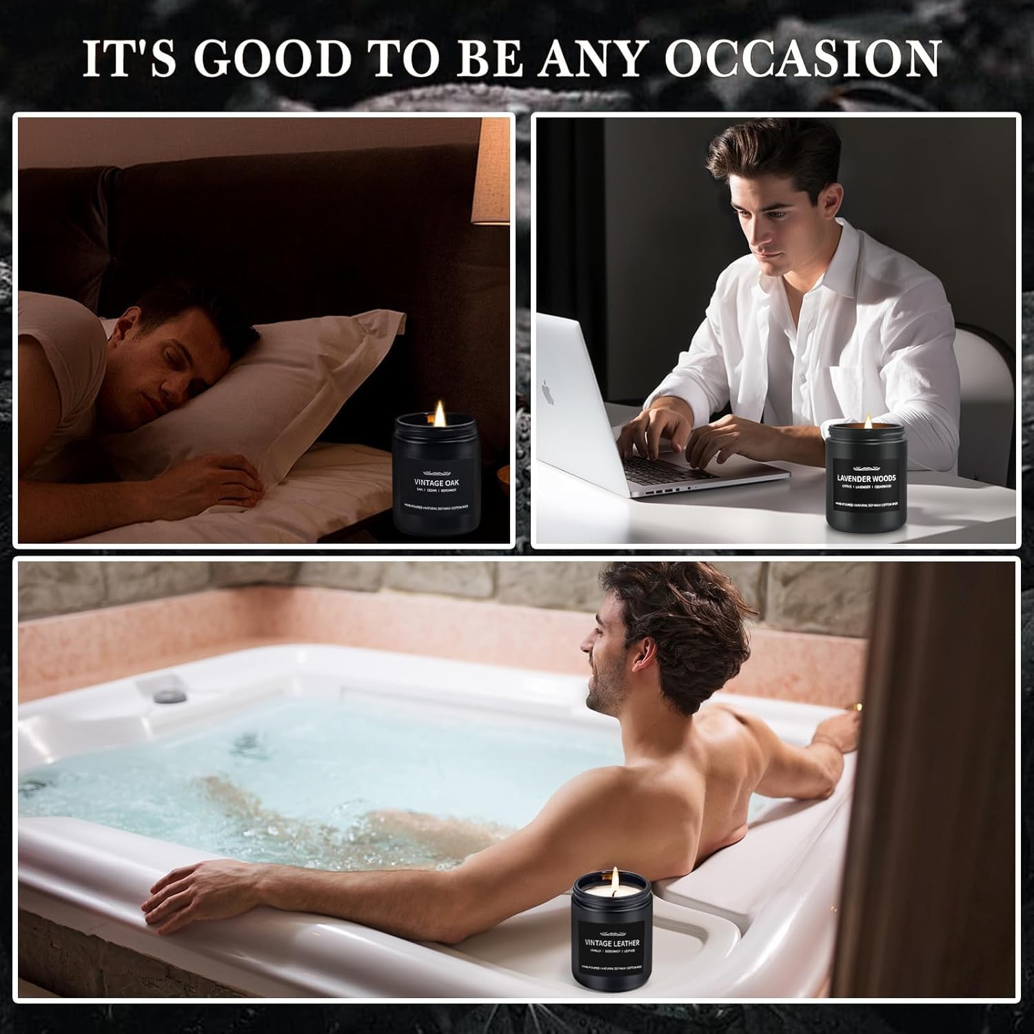 JXDLSQ gift-set arrangement suggests thoughtful present for manly occasions