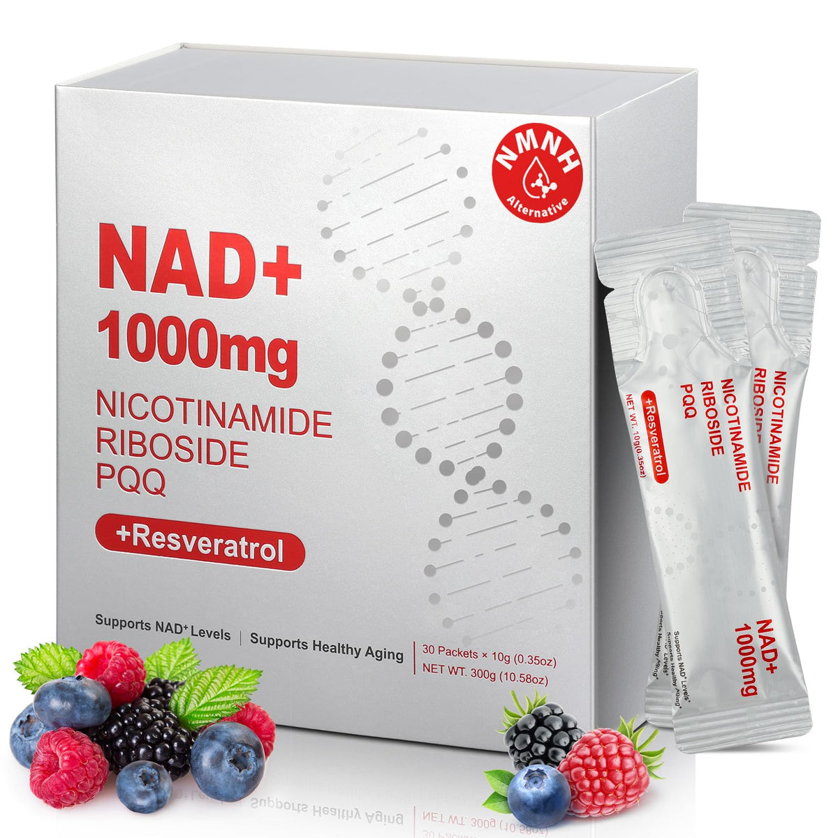 Jxiaoyumio NAD Liquid Supplement bottle supports daily energy.