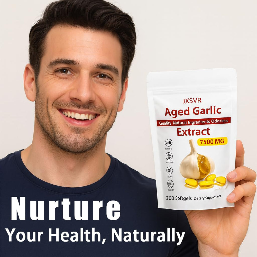 JXSVR bottle with capsules ready for daily heart and immune support