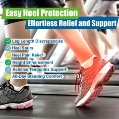 JXXAMZ33 heel pad with memory foam surface for cushioned comfort.