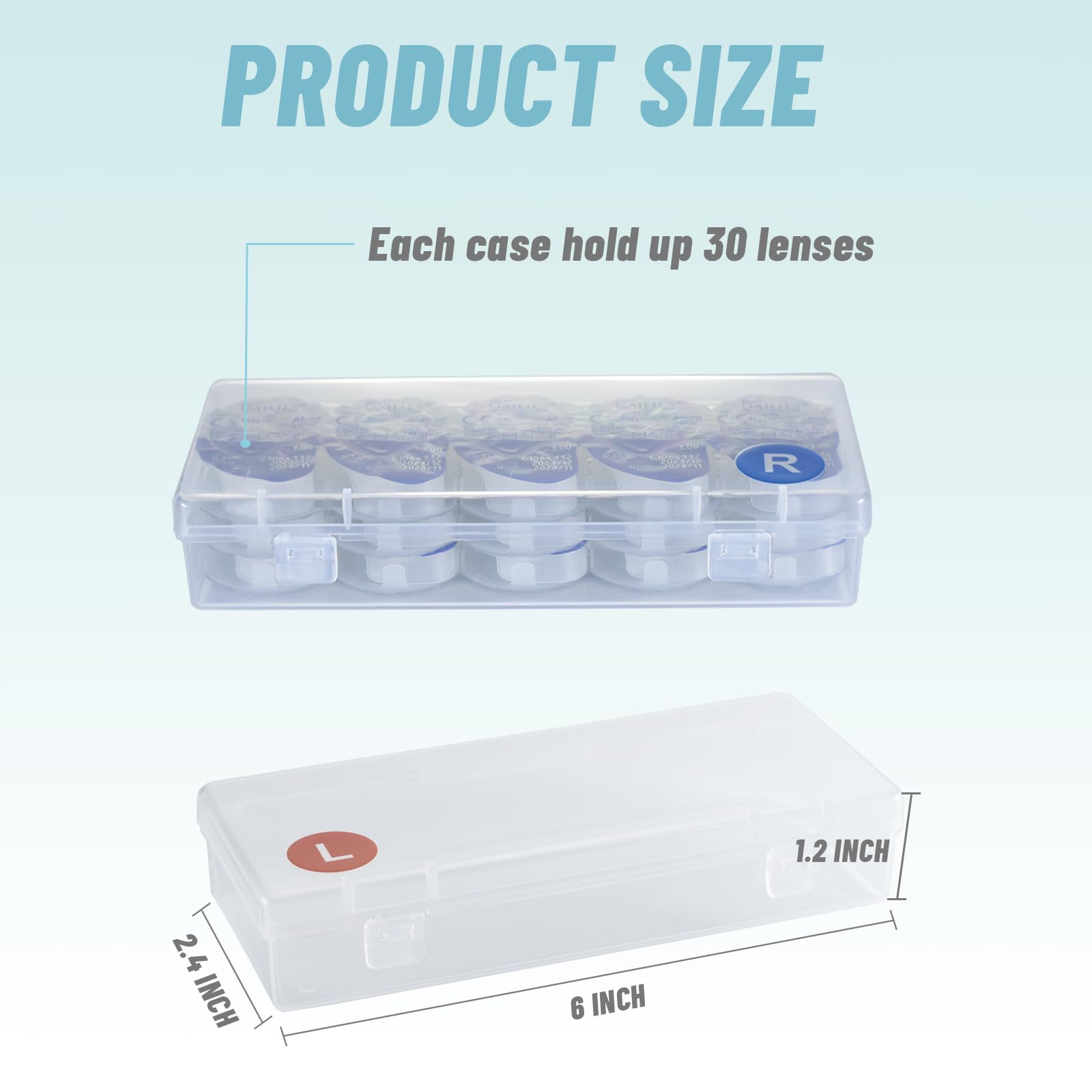 JynJyn portable lens storage case highlighted for daily disposables and purse carry