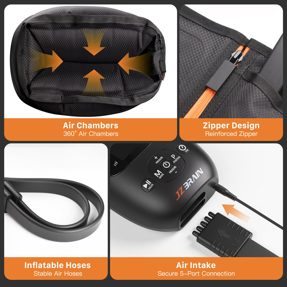 JZBRAIN boots ideal for warm-up and cooldown routines.