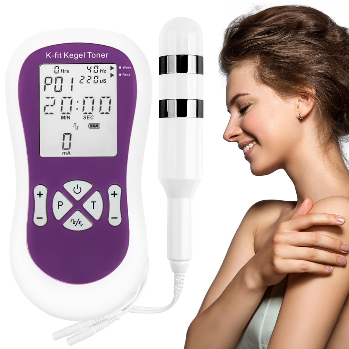 K-fit Kegel Toner in compact design for discreet home pelvic training