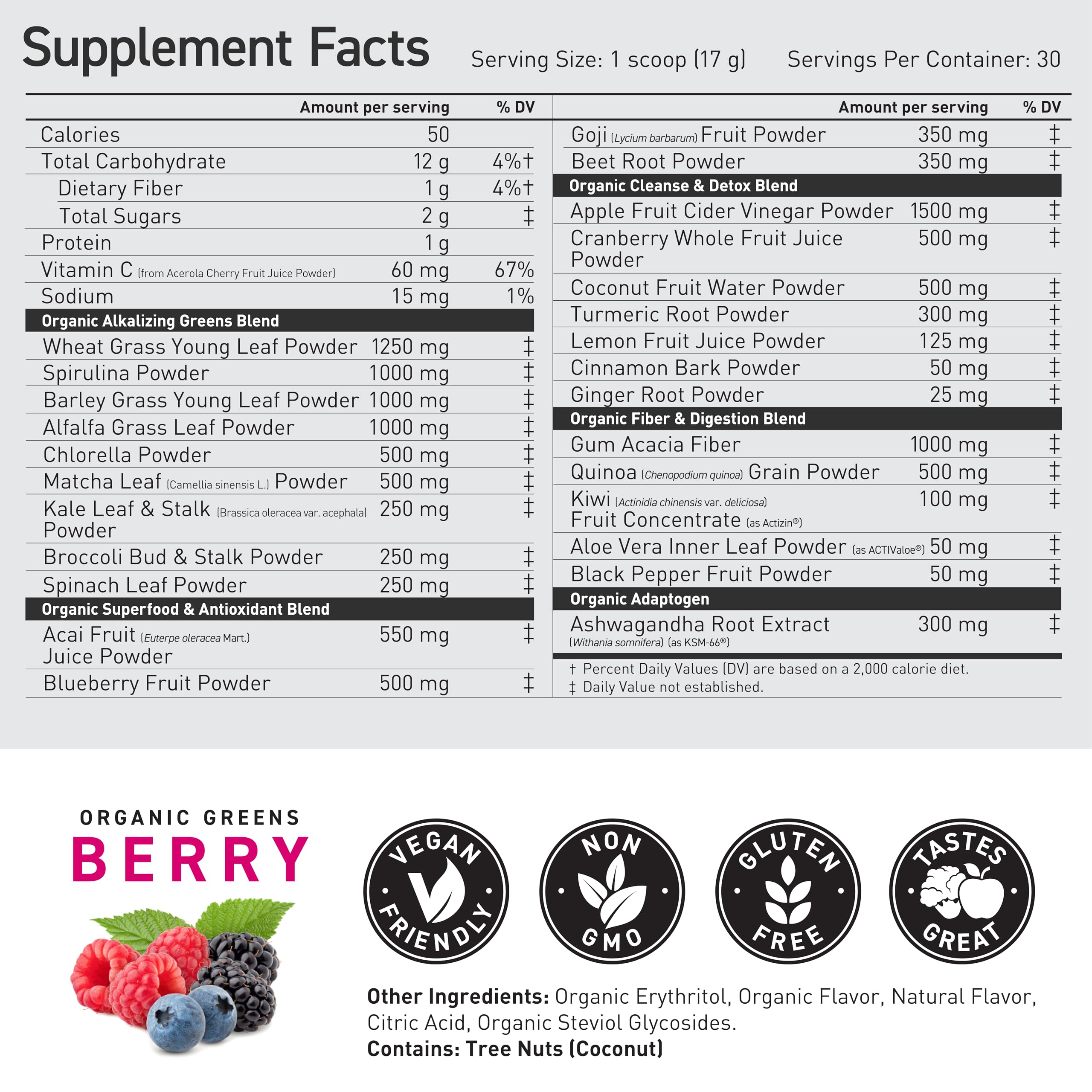 Kaged Apple Cider Vinegar ingredient highlight for tangy flavor