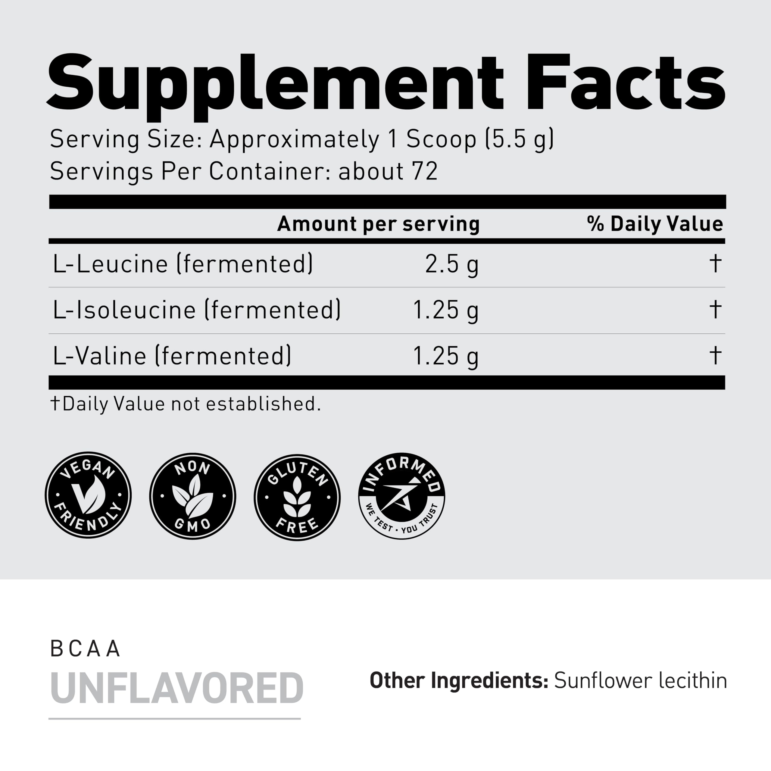 Third-party tested Kaged BCAAs ensure quality and purity