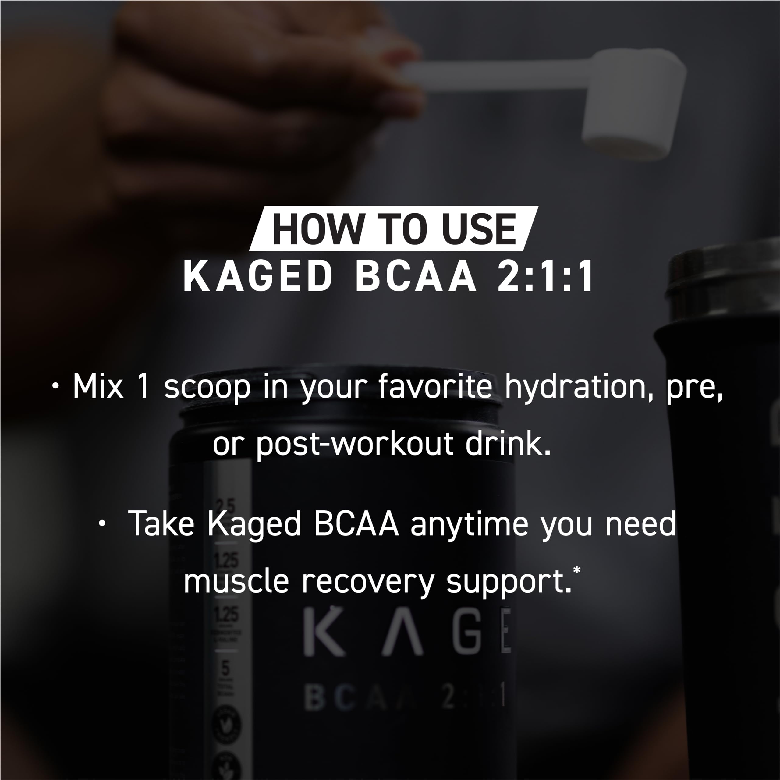 Vegan-friendly BCAAs derived from fermentation