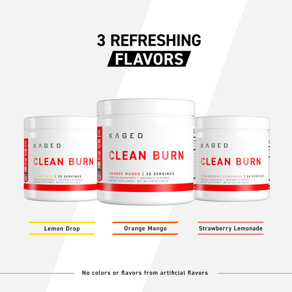 Kaged Clean Burn capsules with capsicum extract