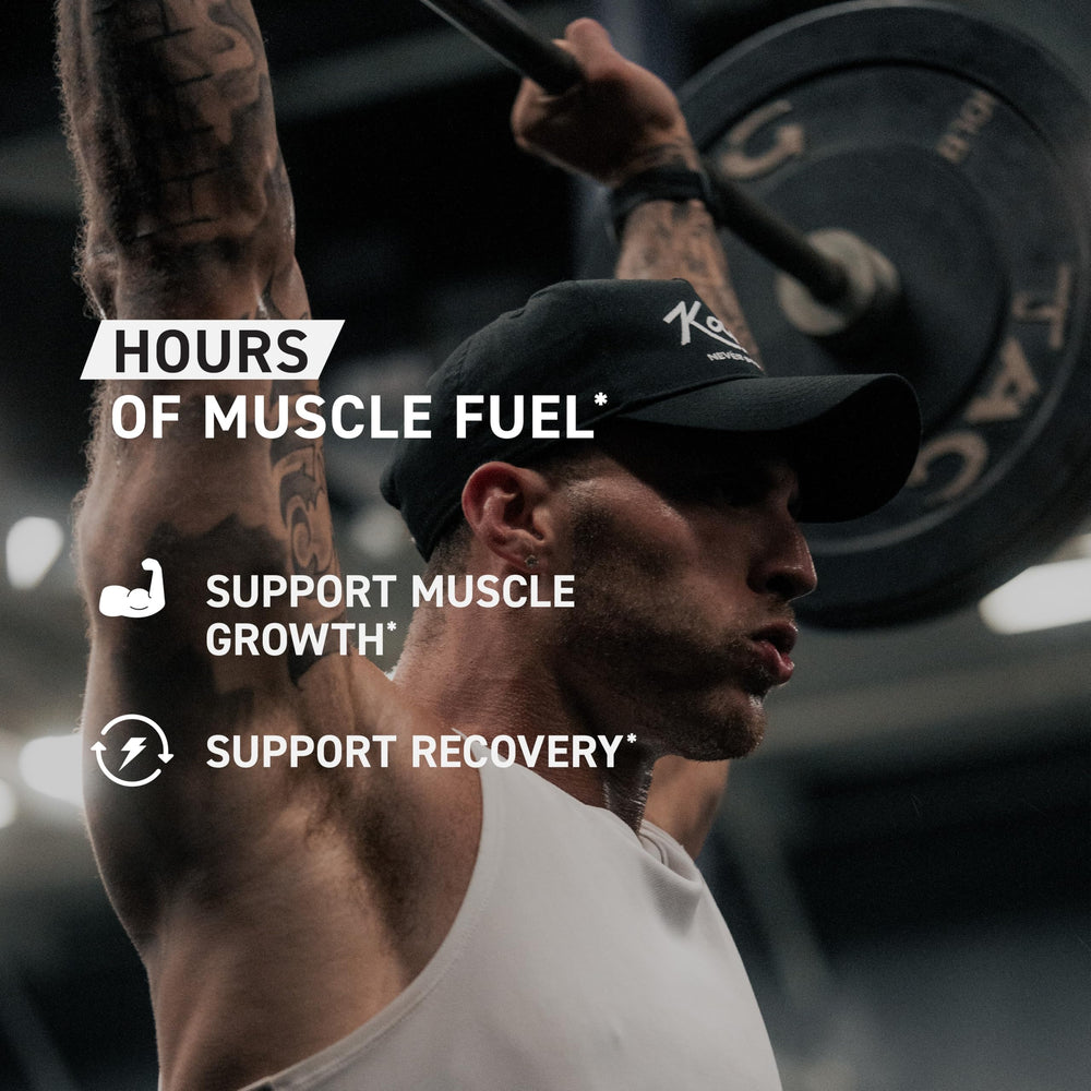 Kaged Kasein Vanilla powder in container signals premium micellar casein quality