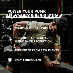 Kaged L-Citrulline powder label highlights no flavors or fillers