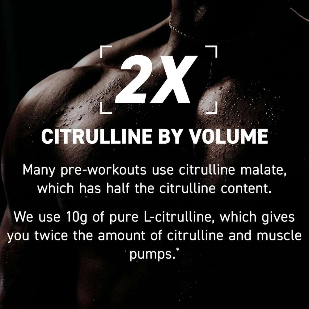 Kaged Orange Mango powder in glass showing vibrant flavor