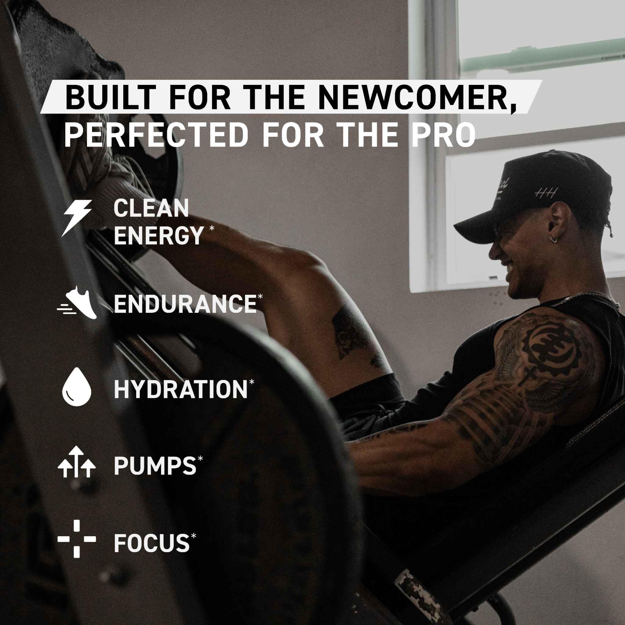 Kaged Sport Pre Workout glass with ice showcases refreshing flavor and hydration