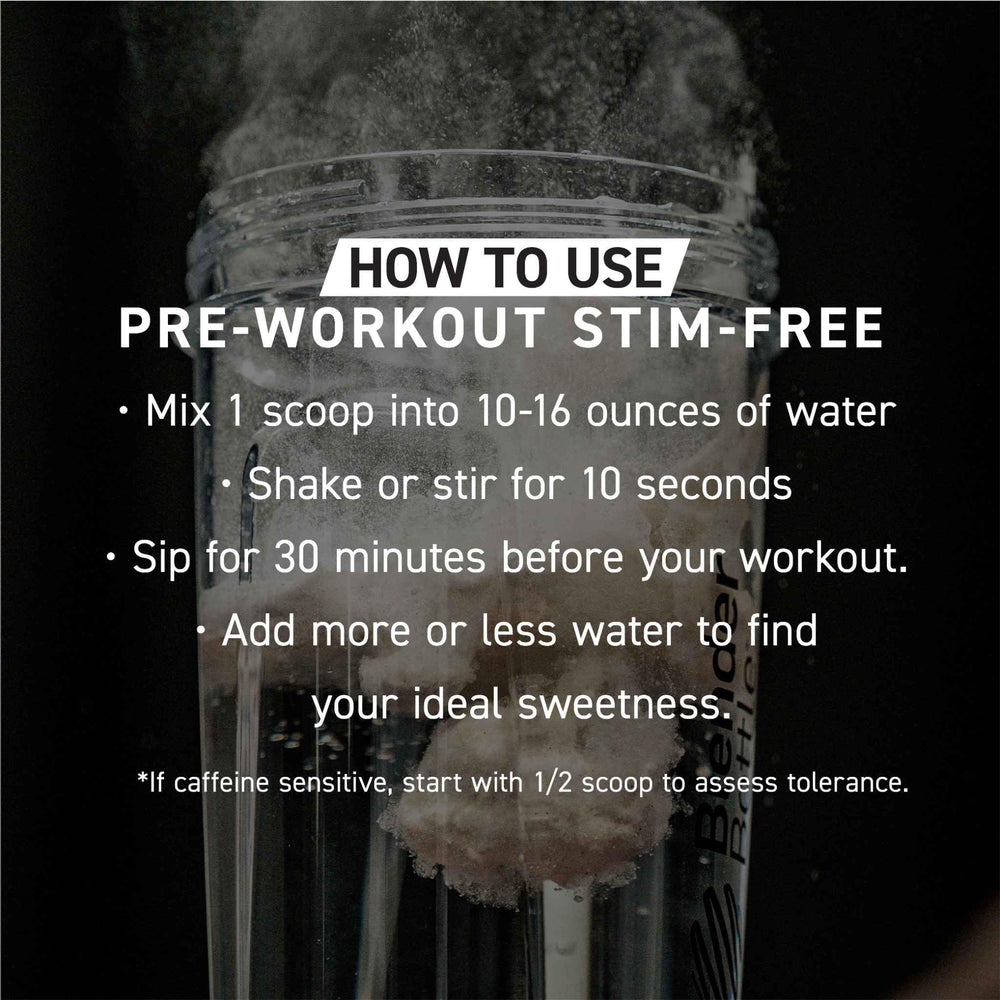 Kaged Stimulant Free ingredient list points to Creatine HCl and beta-alanine.