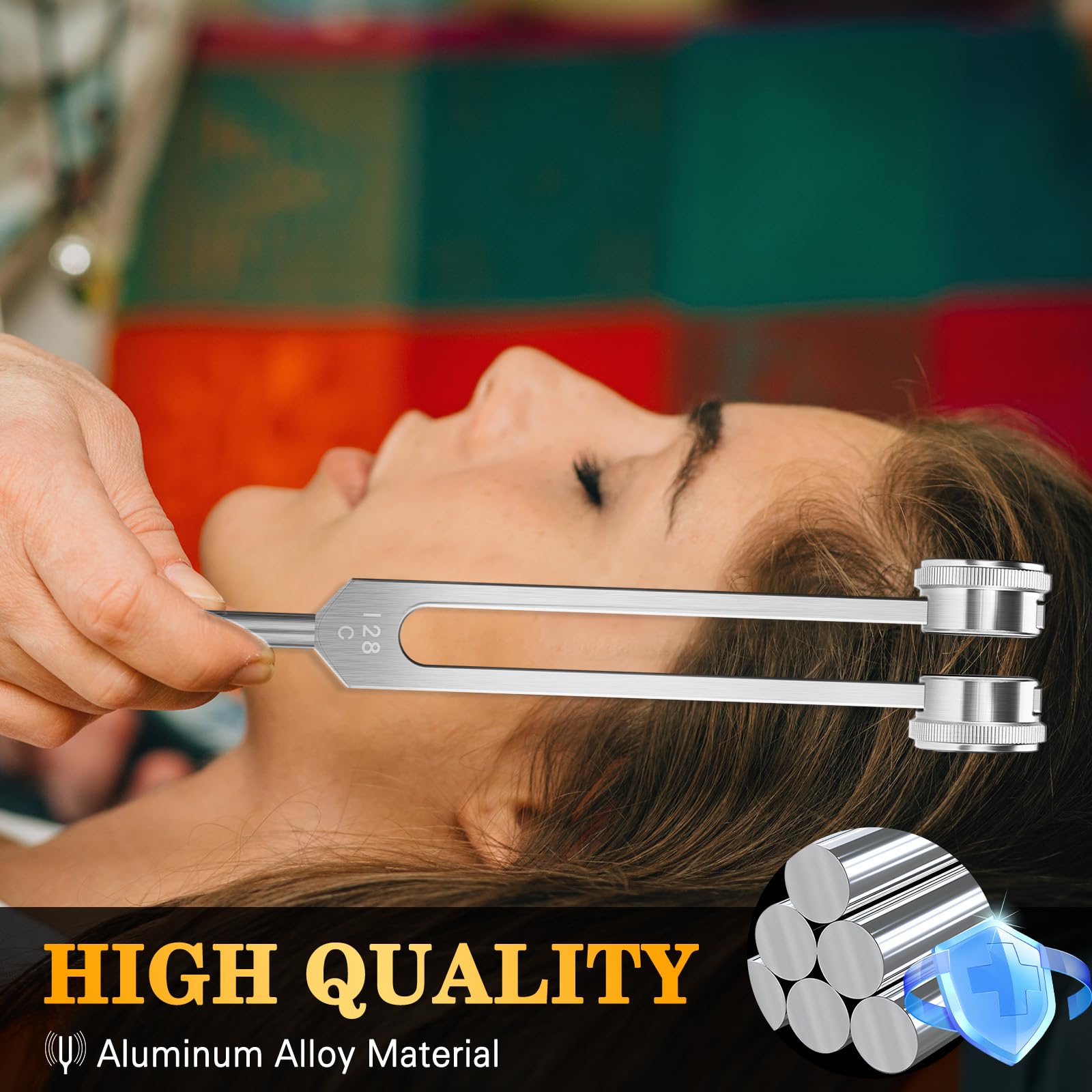 Durable aluminum alloy construction provides lasting resonance without rust or magnetic interference.