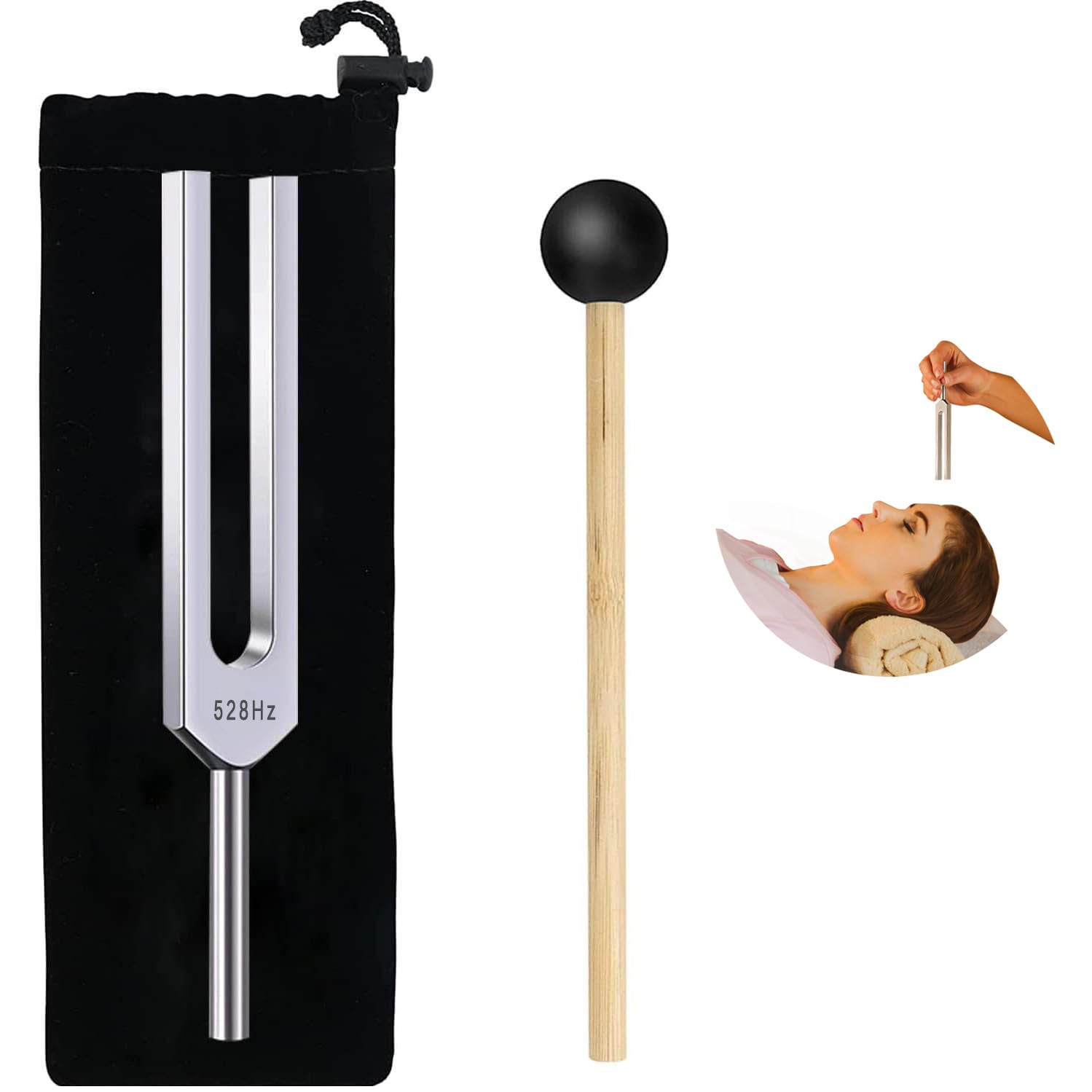 KAIGESZAD 528 Hz set supports stress relief and mindful practice at home.