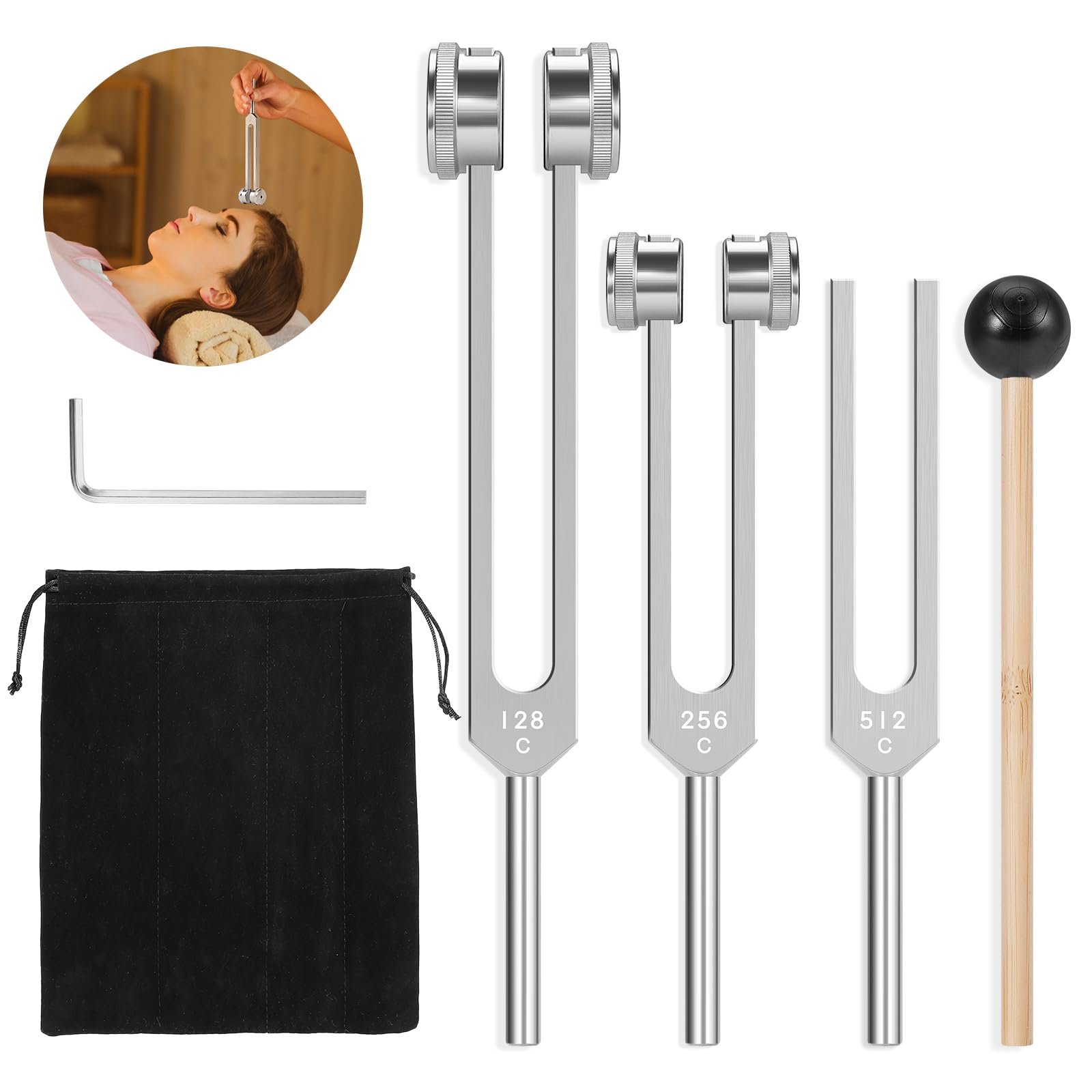Compact travel case keeps KAIGESZAD forks organized on the go.