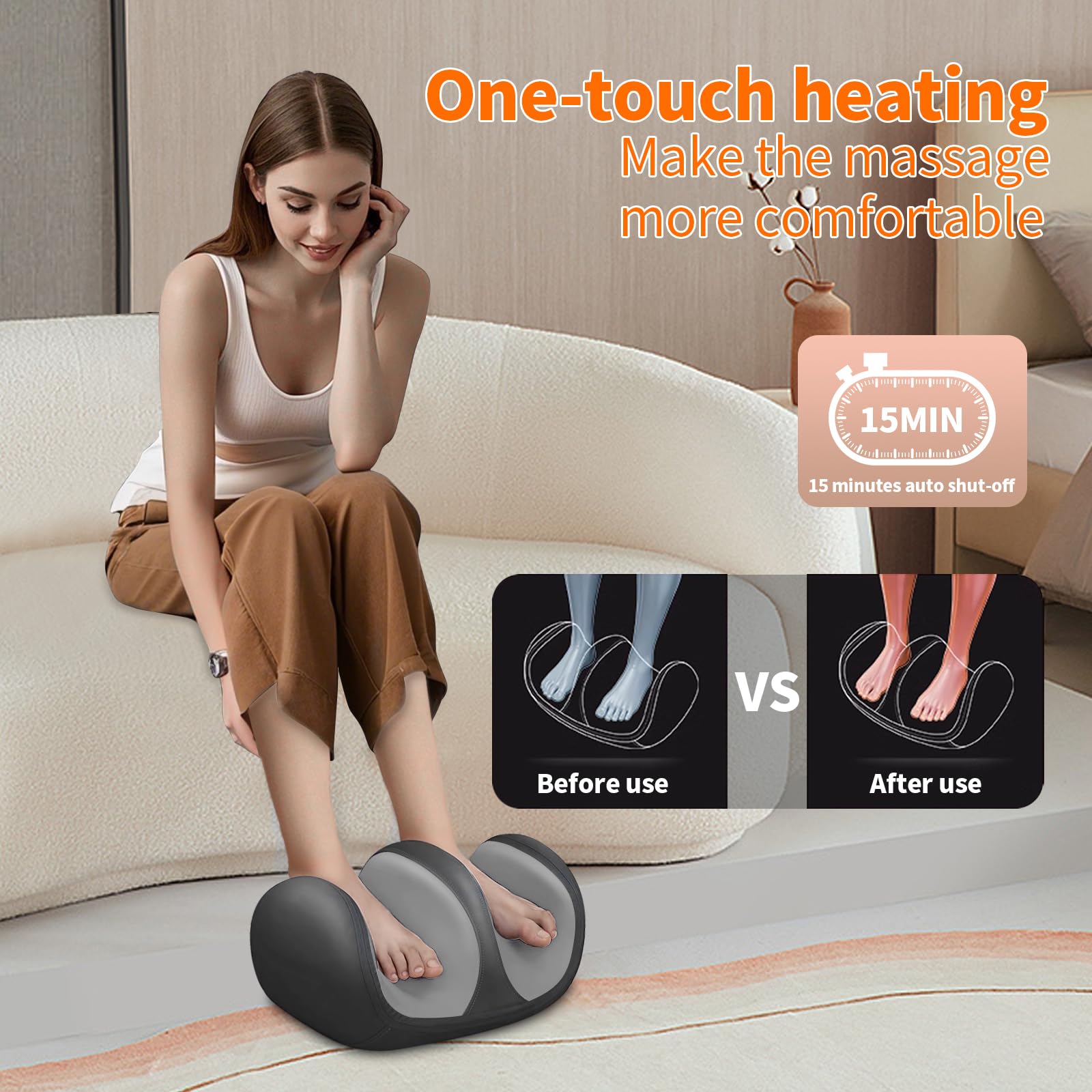 Kainsati bi-directional rotating rollers simulate professional kneading.