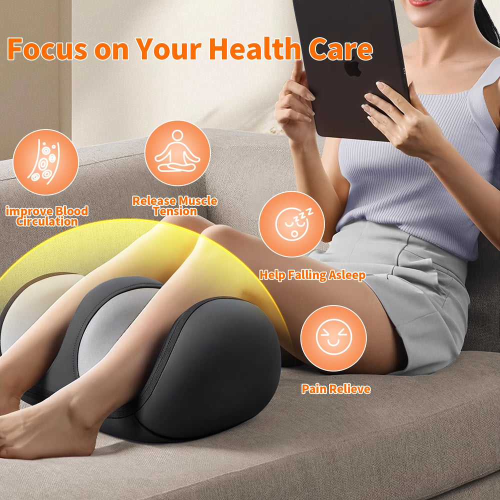 Kainsati deep tissue massage targets feet and calves for relief.