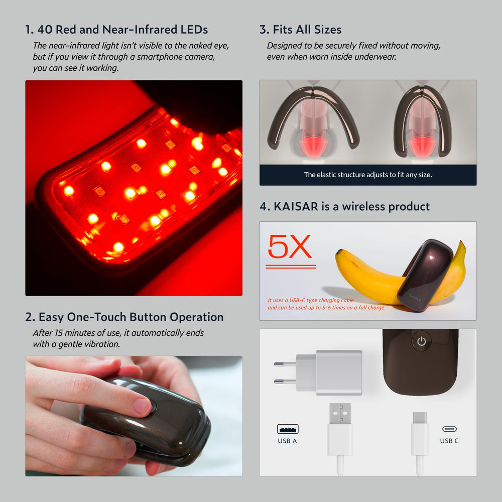 KAISAR compact design emphasizing portability for home or travel
