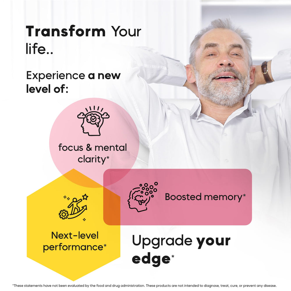 Bacopa Monnieri and St. John's Wort in Kaitamin blend for mood stability and clarity.