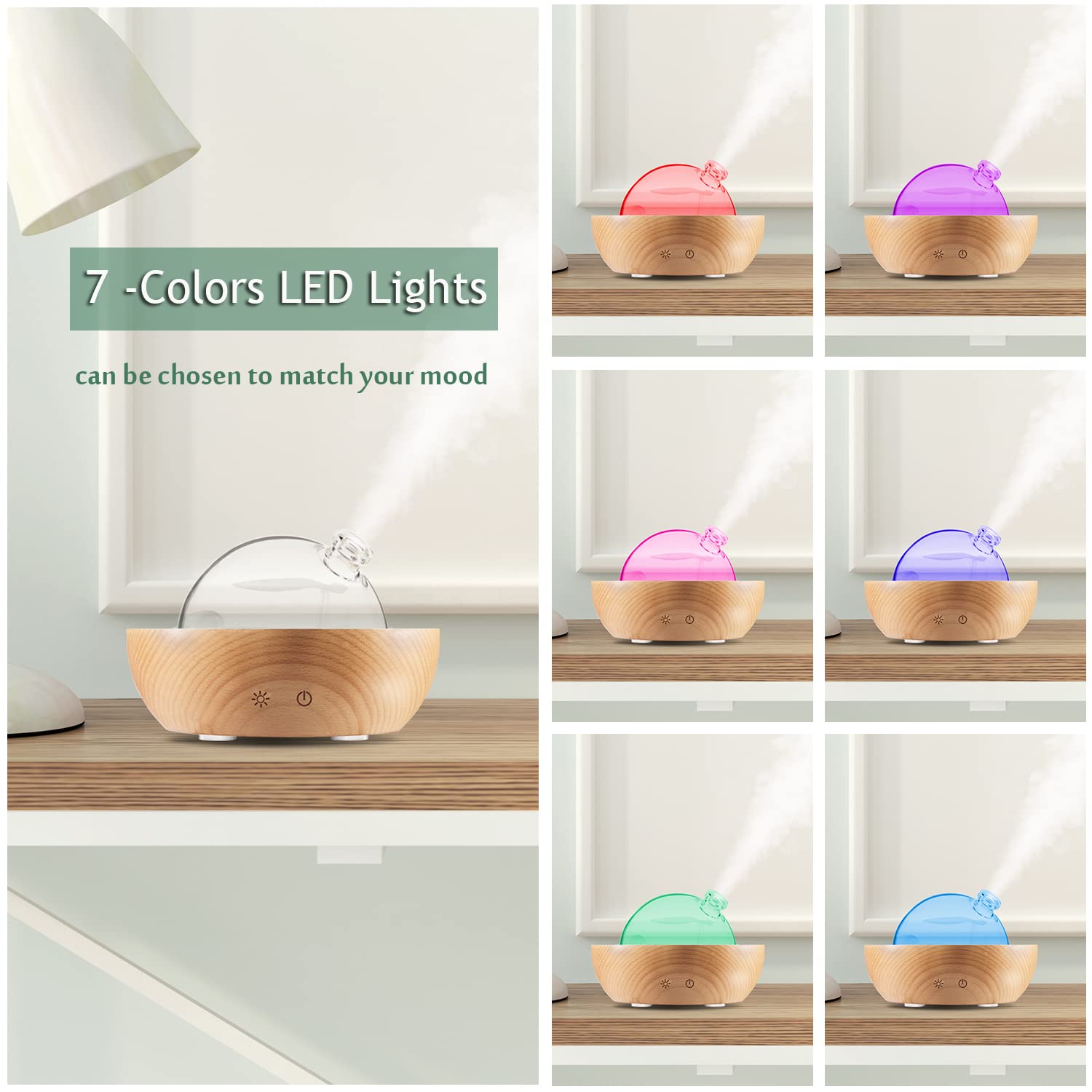Kakoda diffuser emits even mist dispersion across a room