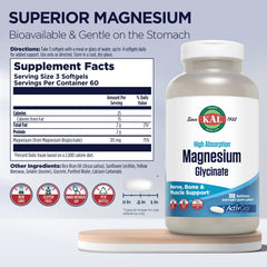 KAL ActivGels bottle back label highlighting non-GMO and gluten-free features.