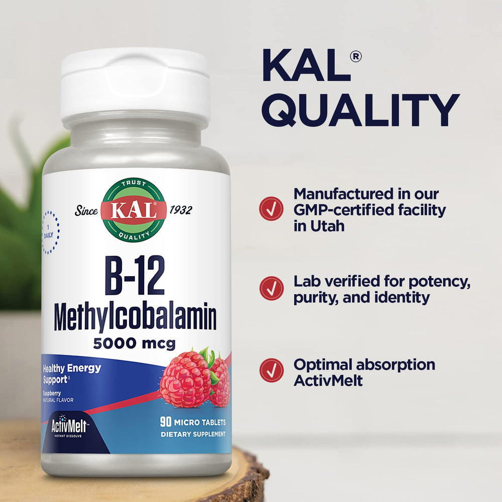KAL lab-verified purity and potency ensure high-quality supplements.