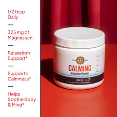 KAL Calming Magnesium Powder ActivMix image suggests enhanced absorption potential