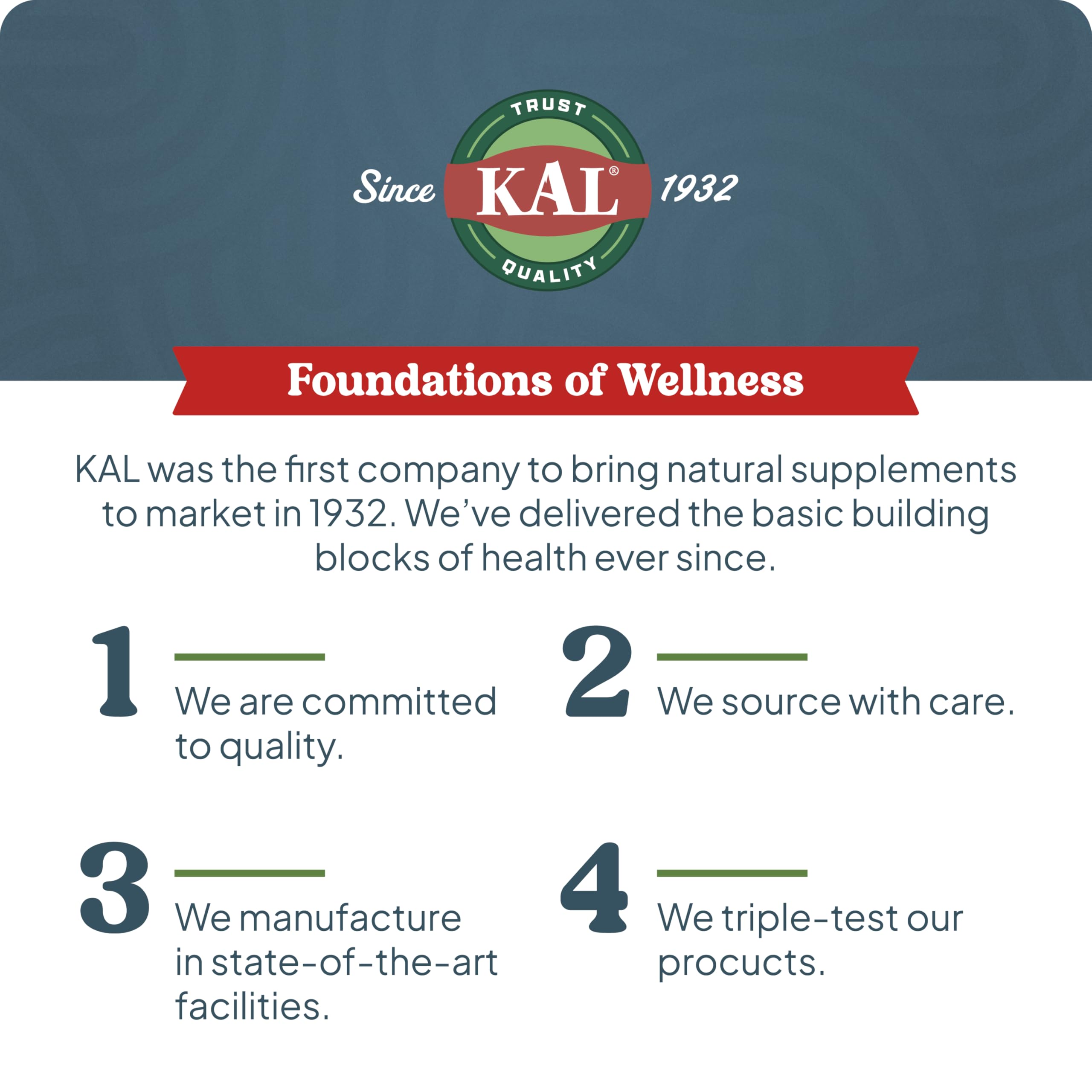 KAL Calming Magnesium Powder blueberry vegan gluten-free badge shown