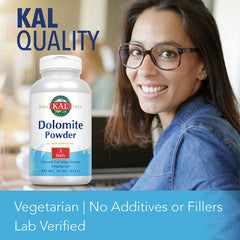 KAL Dolomite Powder whisked into smoothie for a neutral mineral boost.