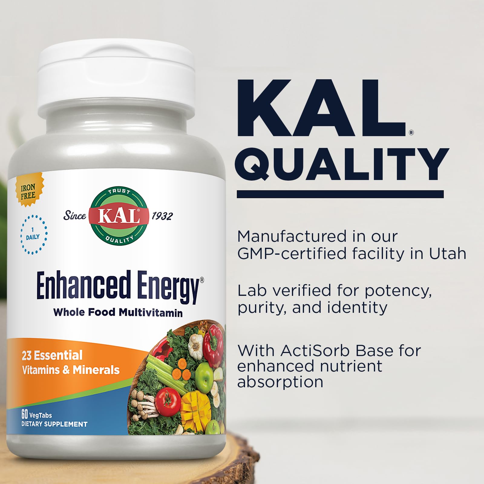KAL Enhanced Energy packaging box ready for daily use.