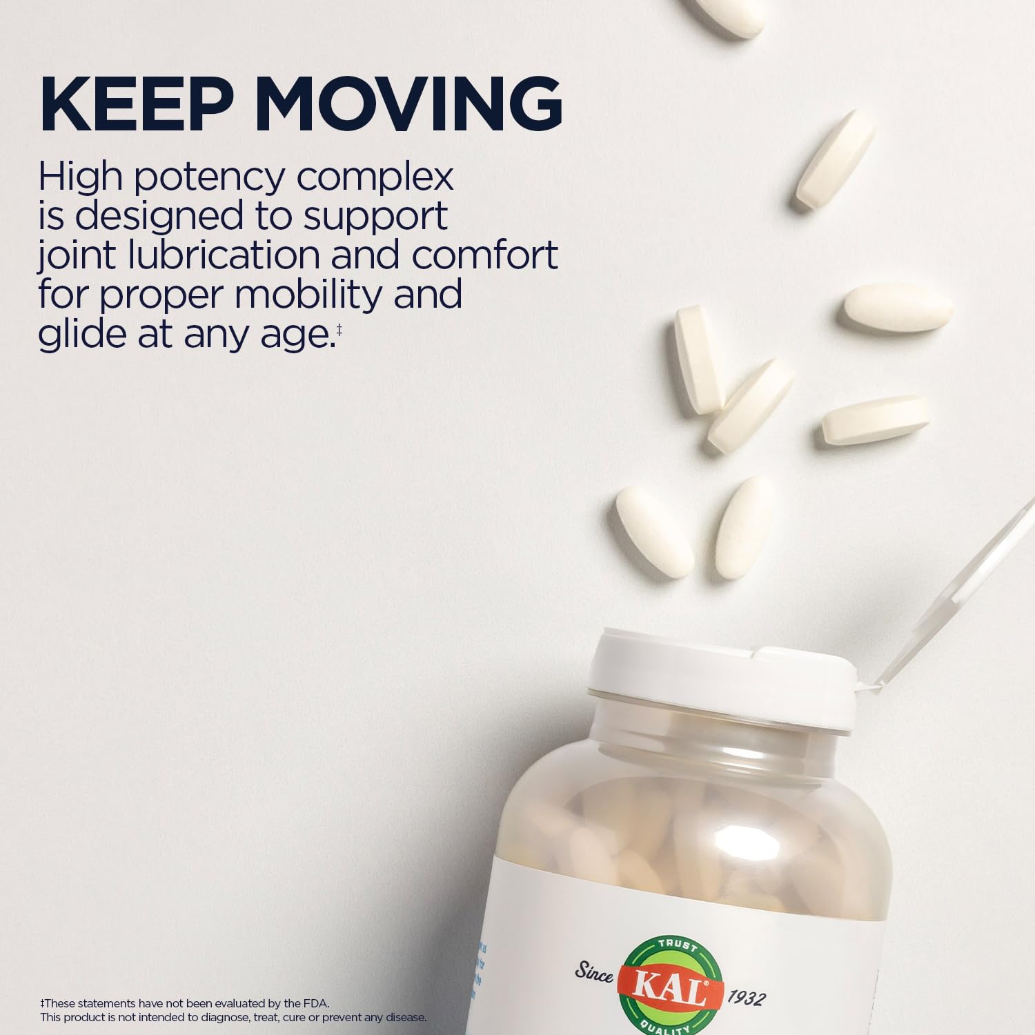 KAL Glucosamine Chondroitin MSM in-use scene supports everyday activity and joint comfort.